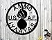 AMMO - IYAAYAS - US Air Force - Metal Sign - Steel Sign 23 x 23 Inches LARGE SIGN Unique Fathers Day Gift