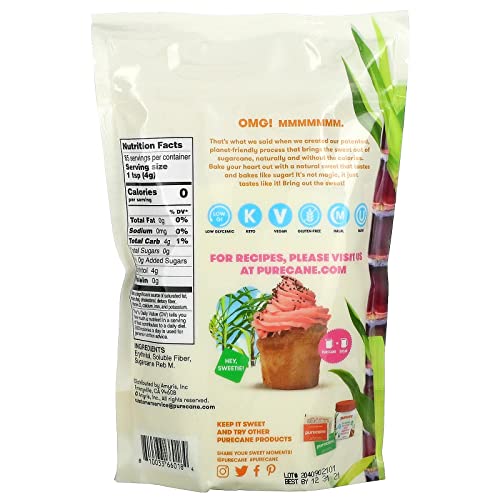 Purecane, Baking Sweetener, Sugar Substitute, 12 Oz Pricepulse