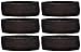Unique Sports Headbands Team Pack of 6 (Black)