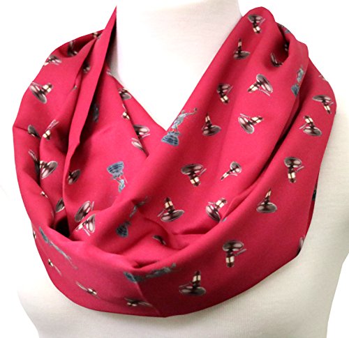 Lawyer Scarf gift for attorneys Birthday Gift for Judges anniversary gift for paralegals cherry red