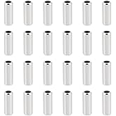 UNICRAFTALE 40Pcs 16x6mm 201 Stainless Steel Spacer Beads Long Tube Column Loose Beads Small Metal Spacer Beads for DIY Bracelet Necklace Jewelry Making Hole 3.5mm