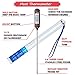 Meat Thermometer,Food Thermometer Instant Read Thermometer Cooking Thermometer with Long Probe for Kitchen Cooking Food Grill BBQ Meat Candy Milk Water