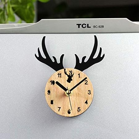 RWdong Reloj de Pared Reloj, Nordic simplificado Tres Dimensiones ...