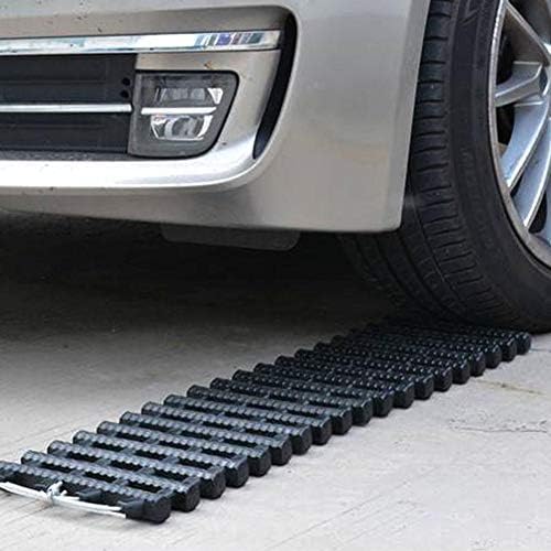 KILLYSUFUY Traction Aid Tracks car Anti-skid off Portable Crawler-type Car Vehicle Tyre Grip Recovery Tracks Traction Mat Pad Sand Ladder - Free 60cm/23.62in