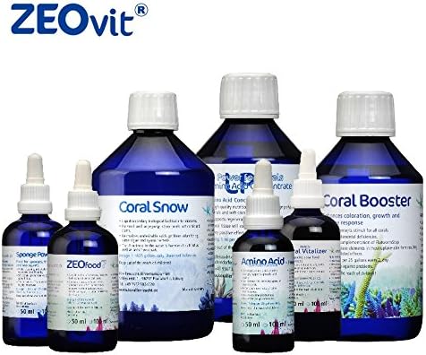 ZEOvit coral food SPS LPS marine reef tank booster snow food7 sponge power coral vitalizer amino made in Germany