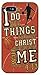 iPhone 6 Bible Verse - Basketball theme. I can do all things thru Christ. Philippians 4:13 - black plastic case / Verses, Inspirational and Motivational, sports