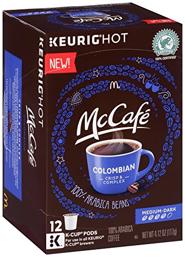 McCafe Colombian Coffee K-Cup Pods, 4.12 Ounce (Pack of 6)