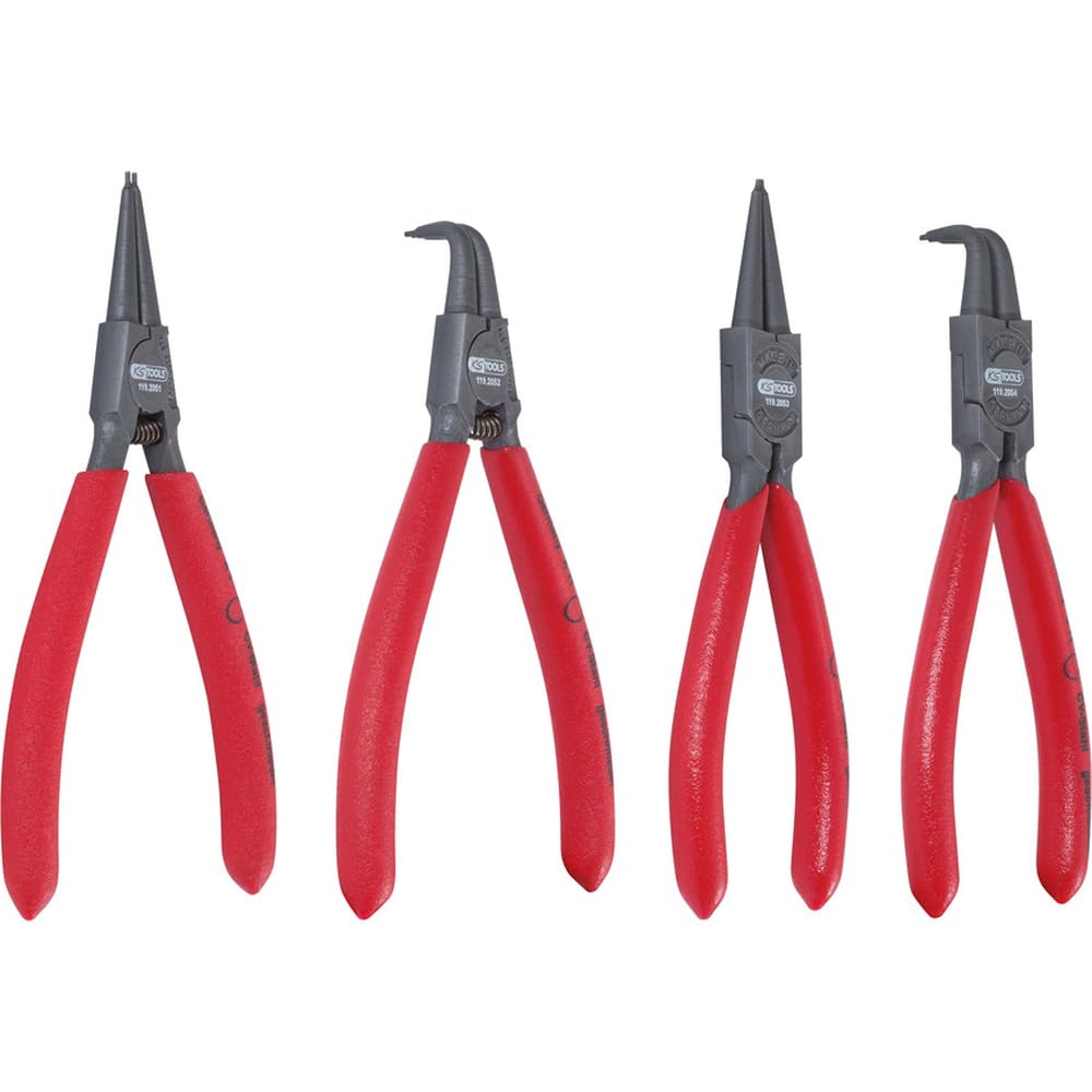 KS Tools 119.2050 12-25mm Circlip Pliers Set (4 Pieces)