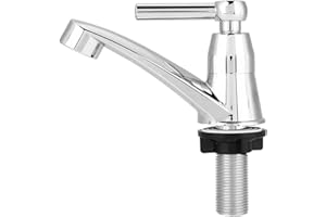 Single Cold Water Faucet for Washing Basin Hand Basin with G1/2 Thread Connection