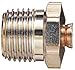 Alemite 47100 Pressure Relief Fitting, Straight, 45 - Max. 80 psi Relief Pressure, OAL 1/2
