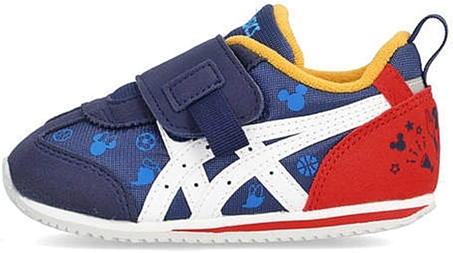 Amazon アシックス Suku2 スクスク ディズニー 女の子 男の子 キッズ 子供靴 ベビーシューズ スニーカー アイダホdsベビー カジュアル 学校 Idaho Ds Baby 1144a163 ネイビー ホワイト 15 5cm ベビーシューズ