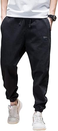 mens elastic waist jeans amazon