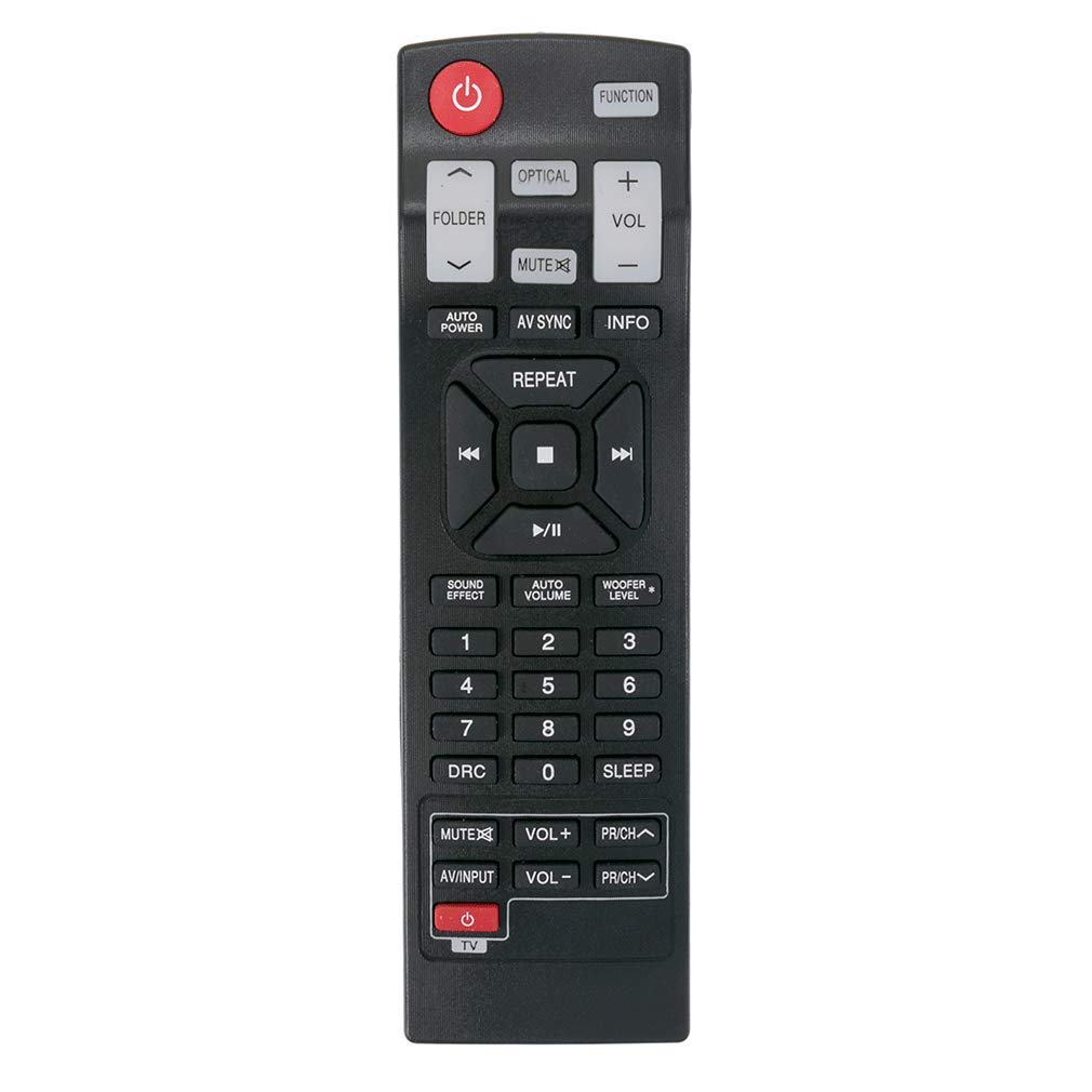 VINABTY AKB73575431 AKB73575422 Remote Control Replace for LG Soundbar NB3530A S34a2d LAP440W NBN36 NB4530B NB3531A NB353 NB2430A LAP440 NB5540