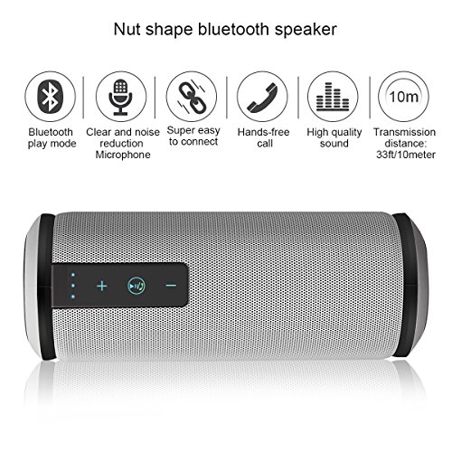 image for Outdoor Wireless Speaker,ELEGIANT Super Bass Portable Speaker 4.0 Wate