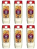 Old Spice Fresher Collection Men's Body Wash, Amber, 16 Fluid Ounce (Pack of 6)
