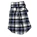 CXB1983(TM) Cute Pet Dog Puppy Clothes Shirt Size XS/S/M/L Blue Red Color (XS, Blue)