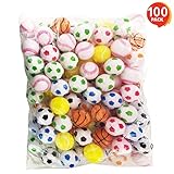 ArtCreativity Sports Plastic Beer Pong Balls - Pack of 100-33mm Colorful Assortments - Ping Pong Balls - Great Novelties for Beer Pong Games
