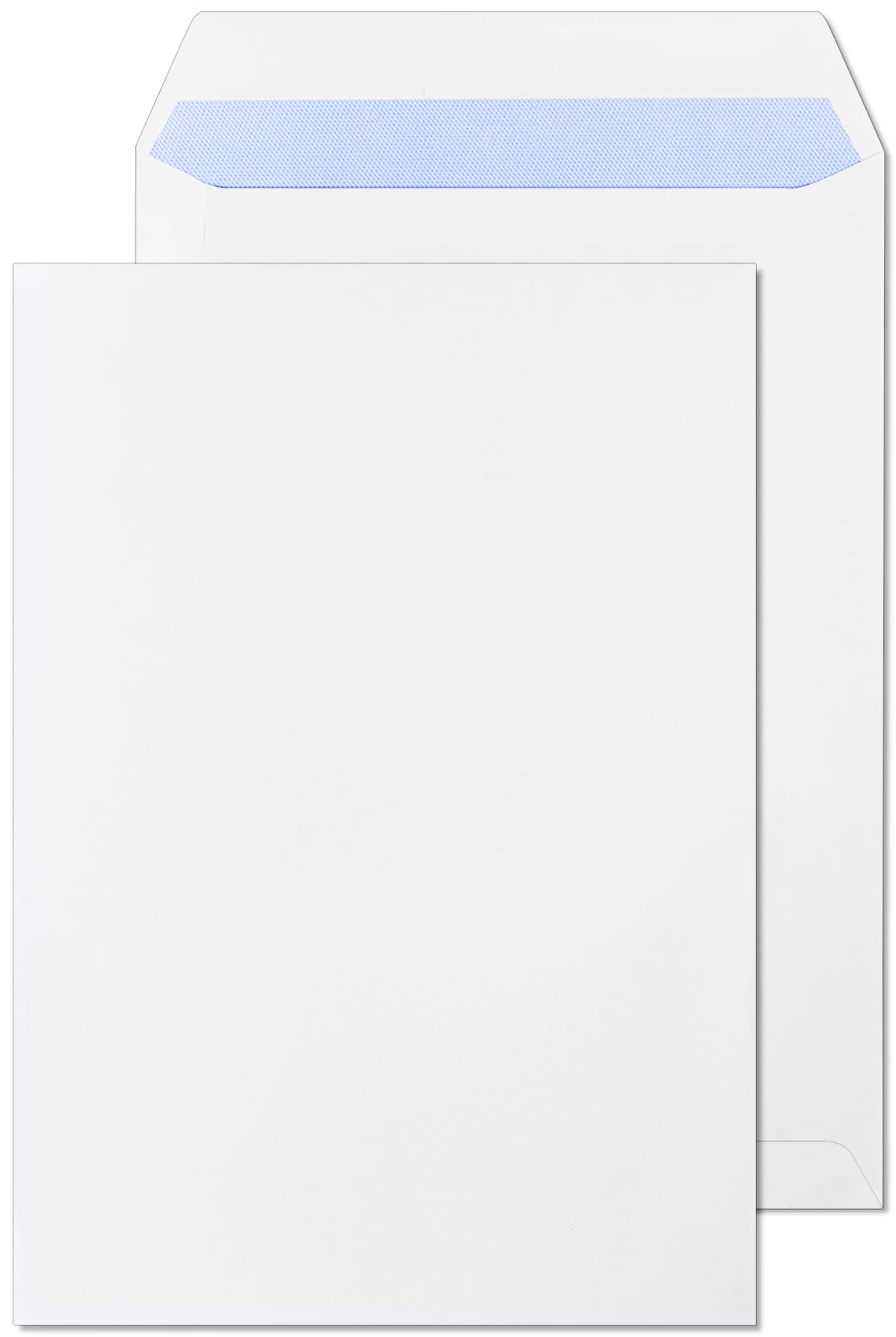 Officely C5 Self Seal Pocket Envelopes 90 GSM 229mm x 162mm, White - Pack of 50