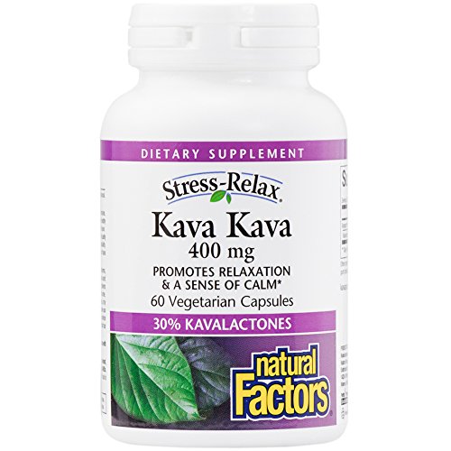 Natural factors - stress-relax kava kava 400mg, promotes relaxati…