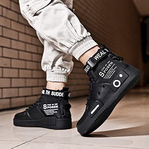 Ahico-Womens-Fashion-Sneakers-High-Top-Walking-Shoes-Sport-Athletic-Casual-Shoe-Vogue-Stylish-Women