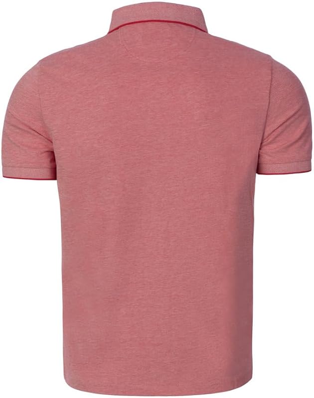 Polo masculino, Rosa Vermelho, L