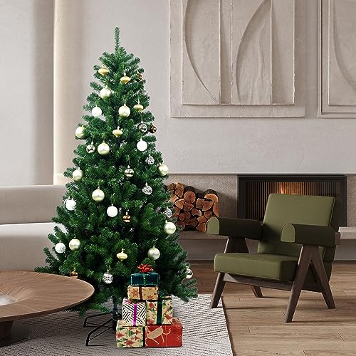 5ft Christmas Tree,Maylaviu Artificial Christmas Tree with Automatic