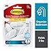 Command BATH18-6ES Organize Damage-Free Bath Towel Hook Value Pack, 6 Hooks, 6 Medium Strips