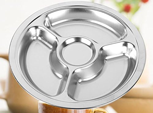 Pumud Stainless Steel Divided Food Tray BPA-free (4 Sections)