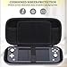 Compatible with Switch Lite Case EVA Protective Carrying Case for Switch Lite Cover Video Game Accessories for Nintendo Switch Lite Gifts for Men Husband Kids Teens (GrayWhite)thumb 4