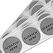 My Scratch Offs 100 Pack Silver Round with “Scratch Here” Scratch Off Sticker Labels 1 Inch DIY Crafts Invitations Party Favors Business Code Game Cards