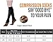 8 Pack Copper Knee High Compression Socks For Men & Women-Best For Running,Athletic,Medical,Pregnancy and Travel -15-20mmHg