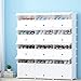 JOISCOPE Shoe Rack, 10 Tier 20 Pairs Shoe Storage Cabinet, Free Standing Shoe Shelf Organizer for Boots Slippers High Heels, for Closet Bedroom Entryway Hallway