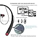 Bluetooth Stereo Headphones,DolTech Magnetic Wireless Neckband Earphones Lightweight Noise Cancellation Sport Waterproof with Microphone For Cellphone, Computer,iPad HV990(Black)