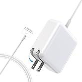 45W Magnetic MacBook Air Charger, Replacement for Mag2 T-Tip Shape AC Power Adapter, Fast Laptop Charging Connector Compatible with MacBook Air 11-inch and 13-inch After Mid 2012 (Between 2012-2017)