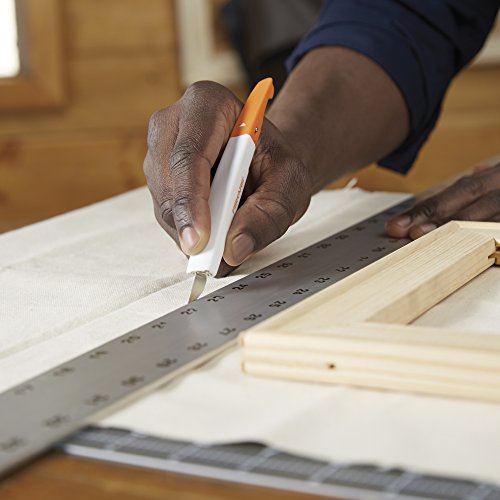 Fiskars 1651101001 Easy Change Detail Craft Knife No. 11 blade, Orange