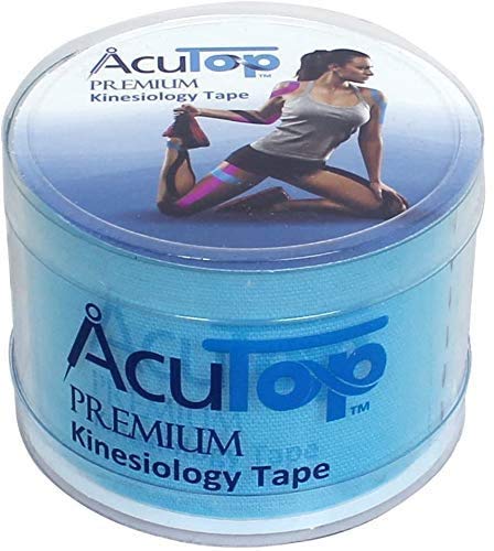 Physical Therapy Muscle Tape Elastic Muscle Support Tape for Exercise, Sports & Injury Premium Quality Tape 5m Roll (Blue)