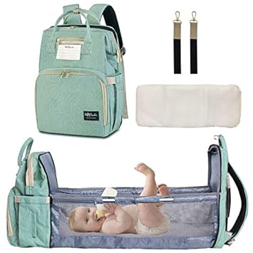 diaper bag backpack changing bed