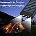 Solar charger 24000mah HuaF Portable Battery Pack Phone Charger 3 USB Ports(1A+2A+2A) Backup Battery For iPhone iPad Samsung HTC Cellphones Tablet And More