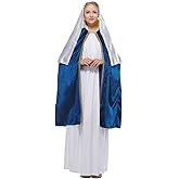 EraSpooky Women Virgin Mary Costume Biblical Robe