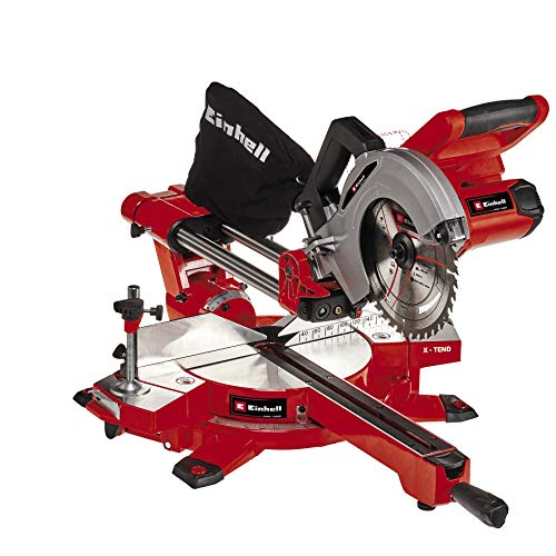 Einhell Akku-Zug-Kapp-Gehrungssäge TE-SM 36/210 Li - Solo Power X-Change (Lithium-Ionen, leichtgängige Zugfunktion…