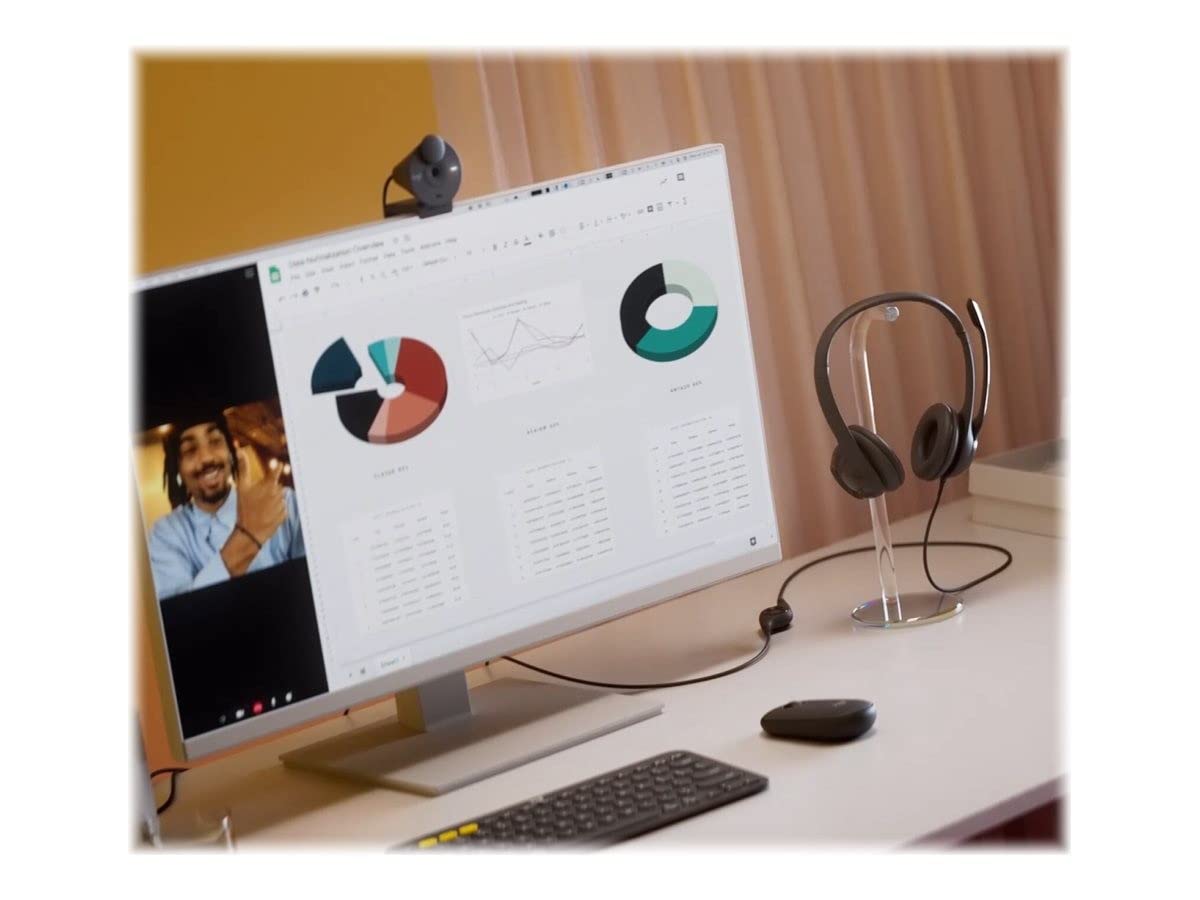 Logitech ClearChat Comfort/USB Headset H390 (Black)