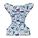ALVABABY New Design Reuseable Washable Pocket Cloth Diaper Nappy + 2 Inserts YA126