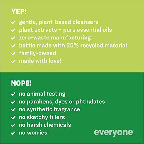 Everyone 3in1 Soap Shampoo, Body Wash, and Bubble Bath, Mint and