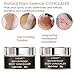 Makeup Concealer Waterproof Body Concealer for Scar Tattoo Birthmarks Blemish Vitiligo, Professional Flawless Instant Body Concealer Cream Camouflage Cover Up, Including Brush & Mixing Bottle,30g+30g