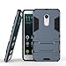 DWaybox Xiaomi Redmi Note 4 / Note 4X Hybrid Case 2 in 1 Heavy Duty Armor Hard Back Cover Case with Kickstand for Xiaomi Redmi Note 4X / Xiaomi Redmi Note 4 / Hongmi Note 4 5.5 Inch (Black Plus Gray)