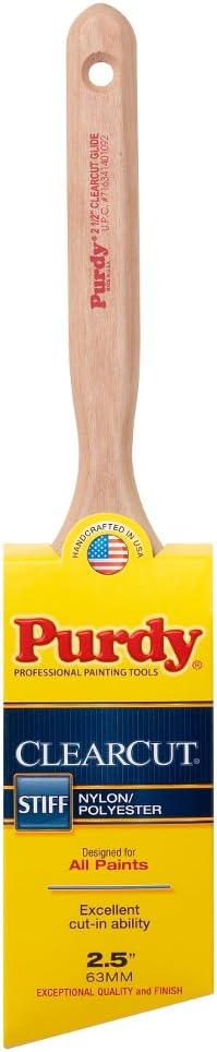 Purdy Clearcut Glide Trim Paint Brush Tynex Nylon Orel Polyester Blend USA Made
