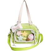 Itabag cute plush bone Crossbody Bag anime pin display star shoulder bag