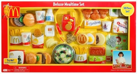 McDonald's Deluxe Mealtime Set, Play 
