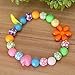FairyStar DIY Colorful Acrylic Beads Toy for Jewelry Making Necklace and Bracelets Crafts Colorful Bohe Bohemian Style for Kids Girls Gift