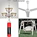 Alise Ceiling Hook Heavy Duty Top Hook Swing Hooks for Yoga Hammock Fan Chandelier Swing Marine Boat Application Sandbag Bag,4-Inch Length Stainless Steel 1 Pair